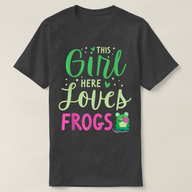Frog Frog Toad Fairy Tale Amphibians  T-Shirt (Design Front)