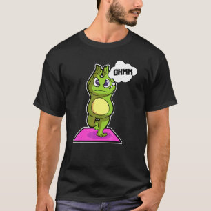 Frog Frog Yoga Poses Sports Gymnastics Ohm Heartbe T-Shirt