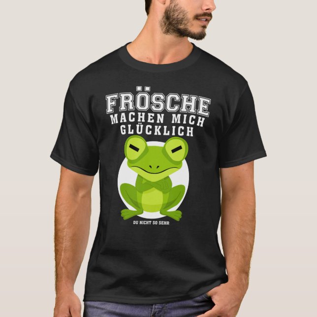 Frog Frogs Saying T-Shirt (Front)