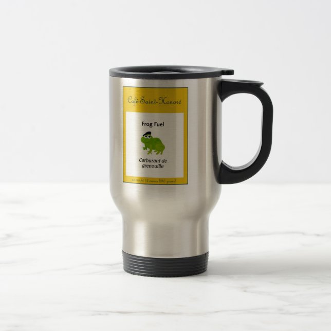 "Frog Fuel" Travel Mug (Right)