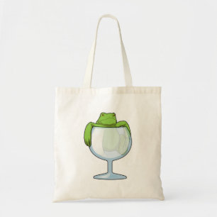 Frog Glass Tote Bag