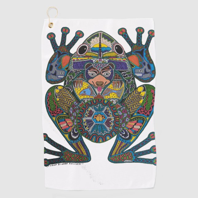 Frog Golf Towel (Front)