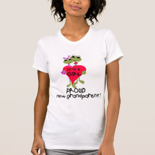 Frog Grandparent of Girl Tshirts and Gifts