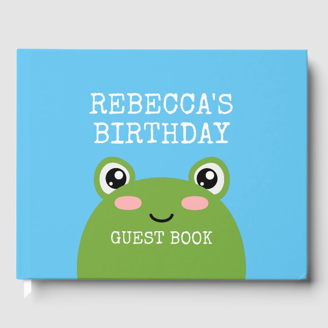 Frog Guest Book (Front)