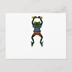 Frog Hanging Out Postcard