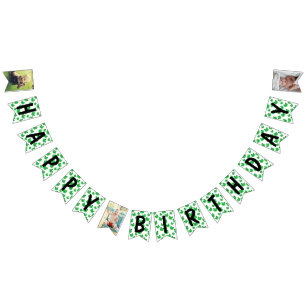 Frog Happy Birthday Bunting