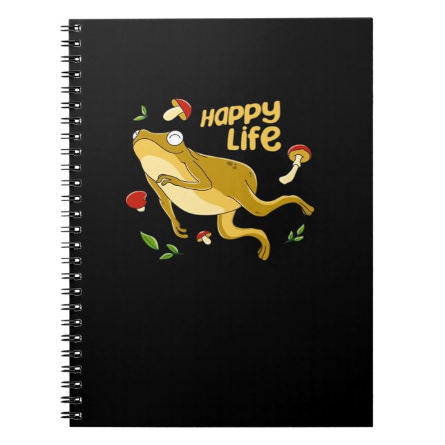 Frog Happy  Essential Notebook (Front)