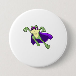 Frog Hero 7.5 Cm Round Badge