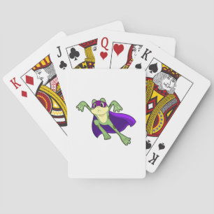 Frog Hero Playing Cards