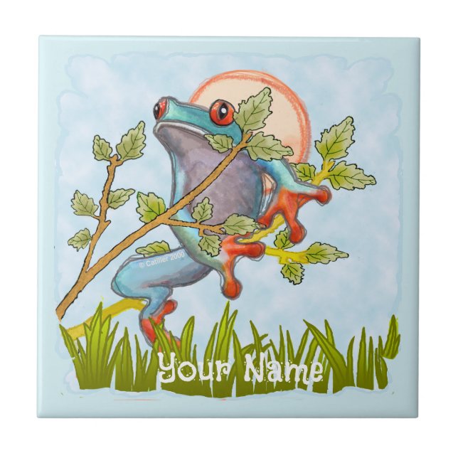 Frog Hiding  Tile (Front)