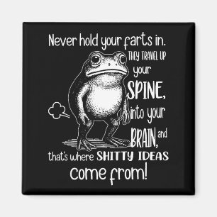 Frog hold farts in travel up spine intoFrog hold f Magnet
