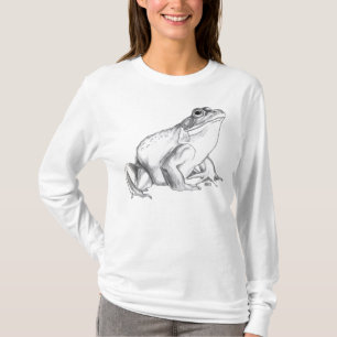 Frog Hoodie Bullfrog Art Shirt Cool Frog Hoodie