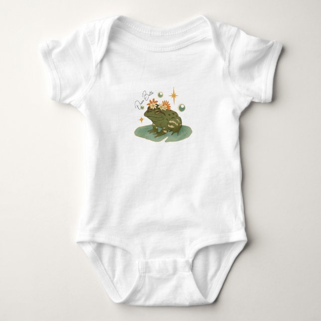 frog Huntleys place  Baby Bodysuit (Front)