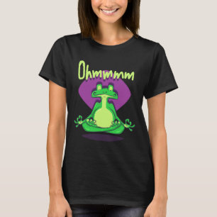 Frog I Meditation I Yoga Pose I Yoga Frog T-Shirt