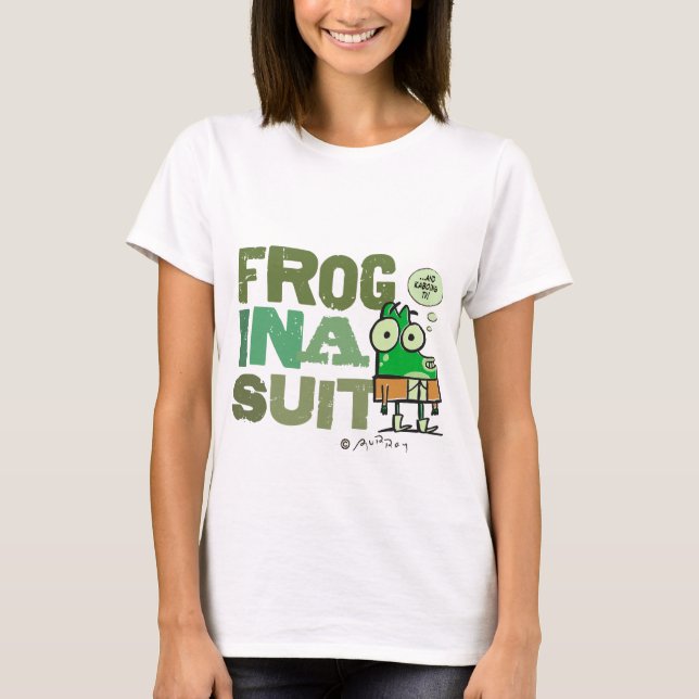 Frog in a Suit T-Shirt (Various) (Front)