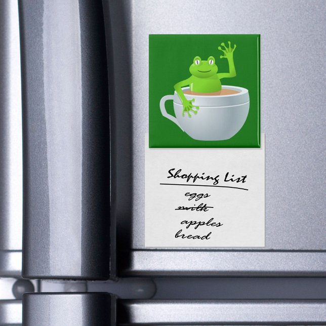 Frog in a Tea Magnet (Creator Uploaded)