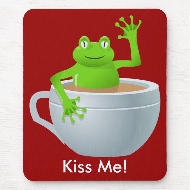 Frog in a Tea Mouse Mat (Front)