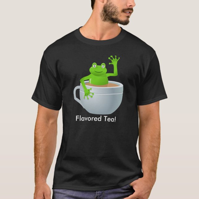 Frog in a Tea T-Shirt (Front)