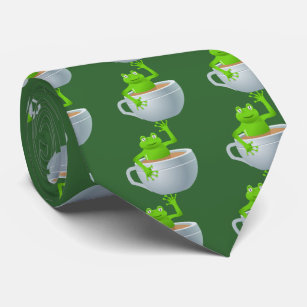 Frog in a Tea Tie