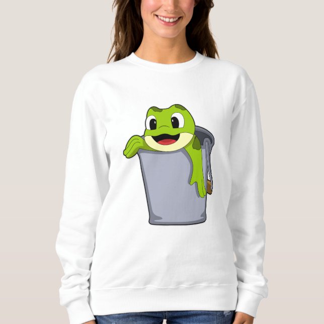 Frog in Bucket Sweatshirt (Front)
