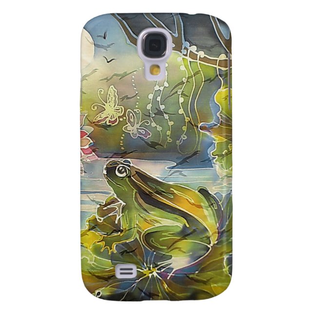 Frog in the Moonlight Painting Case-Mate Samsung Galaxy Case (Back)