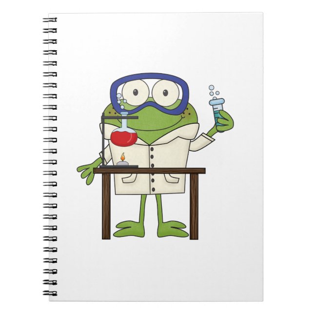 Frog in the Science Lab Notebook (Front)