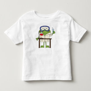Frog in the Science Lab Toddler T-Shirt