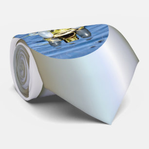 Frog in Water with Air Sacs Tie