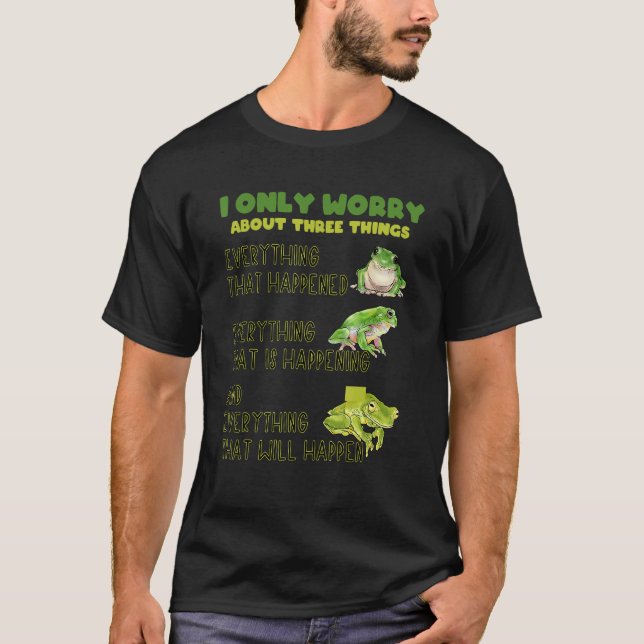 Frog  Inspirational Quote Love Frog T-Shirt (Front)