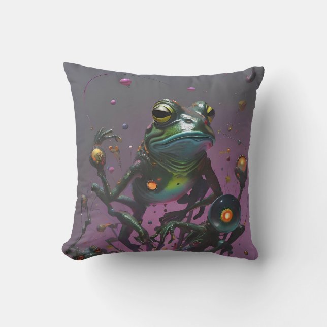 Frog It All II  Cushion (Front)