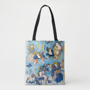 Frog Kabuki Actor, Kuniyoshi, Ukiyo-e Tote Bag