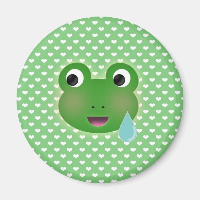 Frog Kawaii Magnet (Front)
