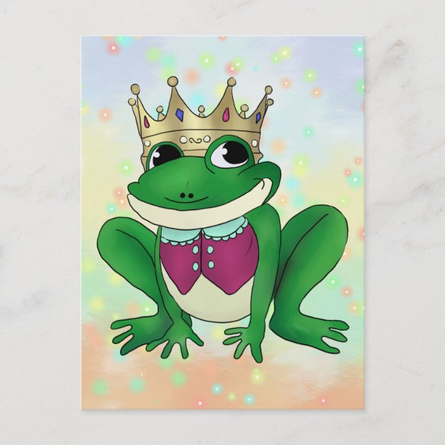 Frog King postcard (Front)