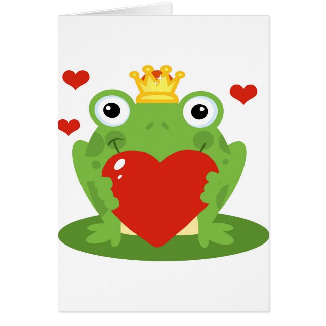 Frog King with Heart (Front)