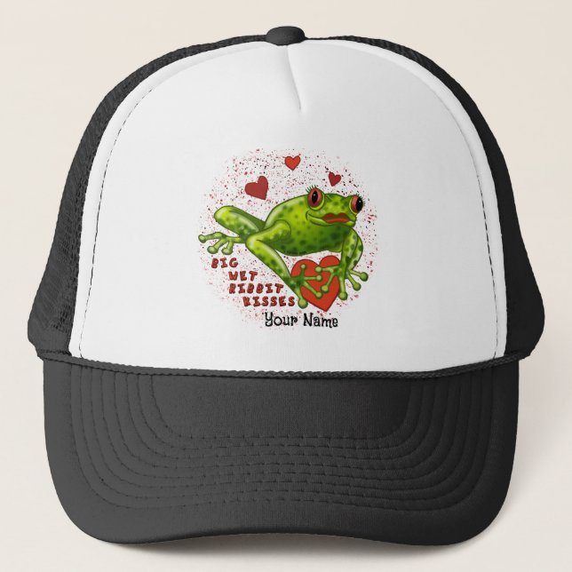 Frog Kisses hats (Front)