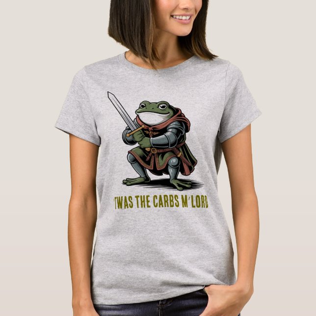 Frog Knight ’Twas the Carbs T-Shirt (Front)
