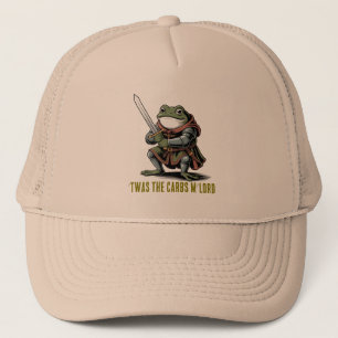Frog Knight ’Twas the Carbs Trucker Hat