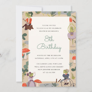 Frog Land Party Invite