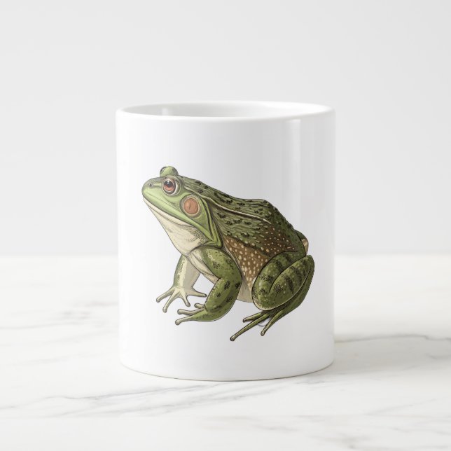 Frog Large Coffee Mug (Front)