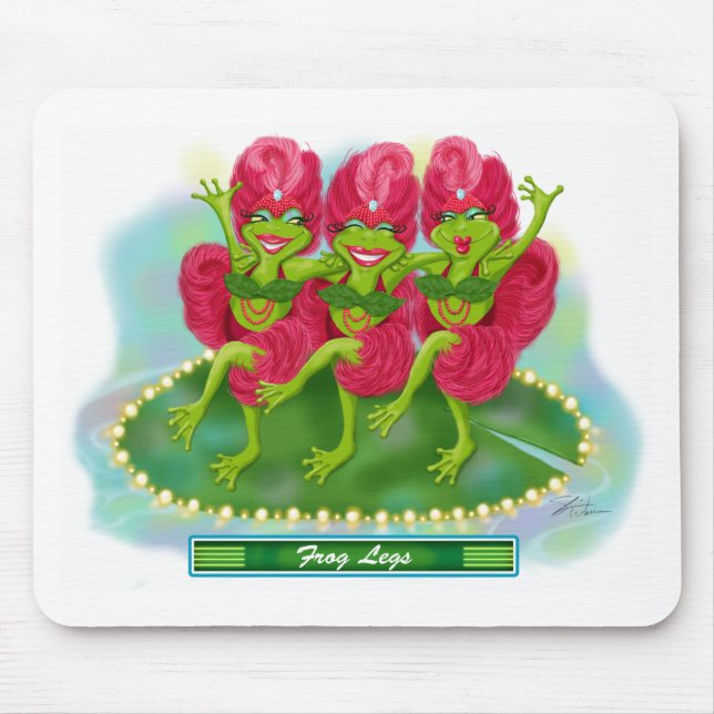 Frog Legs Mouse Mat (Front)