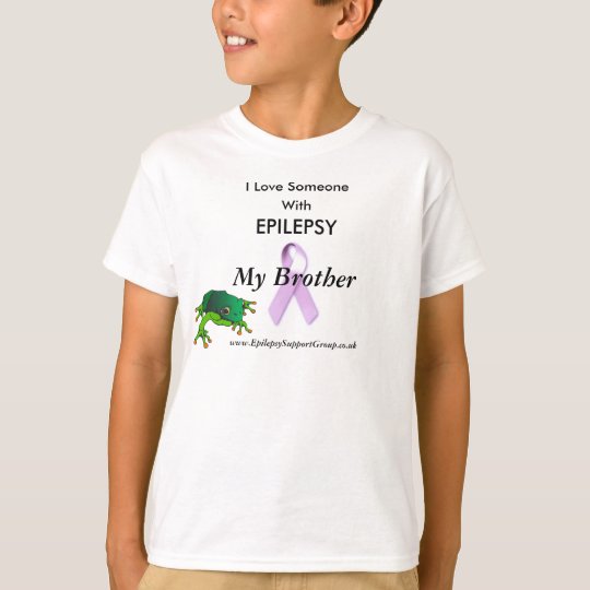 frog, lilac ribbon, I Love Someone, With T-Shirt
