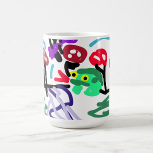 Frog love coffee mug