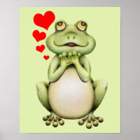 Frog Love Drawing