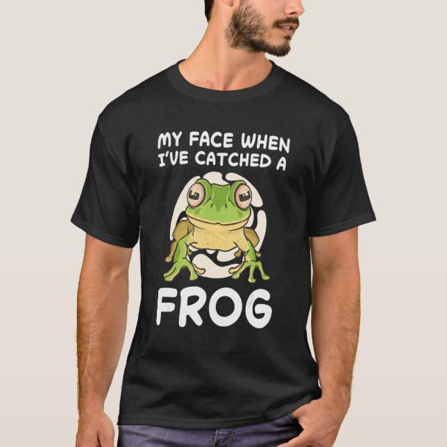 Frog Love Toad Frog Catcher Hunter Amphibian Catch T-Shirt (Front)