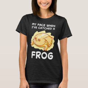 Frog Love Toad Frog Catcher Hunter Amphibian Catch T-Shirt