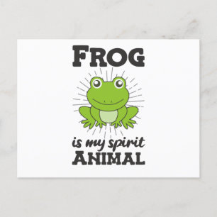 Frog Lovers Sweet Animals For Children's Frogs Postcard