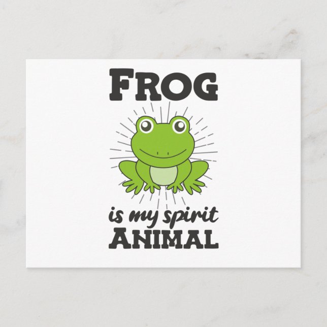 Frog Lovers Sweet Animals For Children's Frogs Postcard (Front)