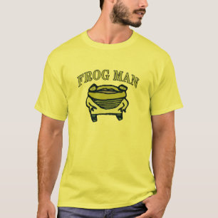 Frog Man in Yellow T-Shirt