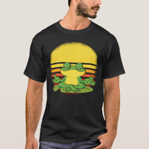 Frog Meditation Frog Men s Yoga Yoga Yoga T-Shirt