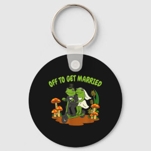 Frog Meme Wedding Bachelorette Party Off to Get Key Ring